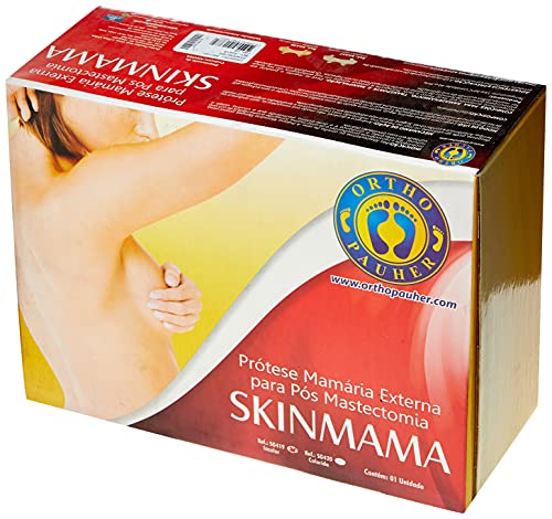 Prótese Mamária Ext Pós Mastect Skinmama, Ortho Pauher, Branco, 11