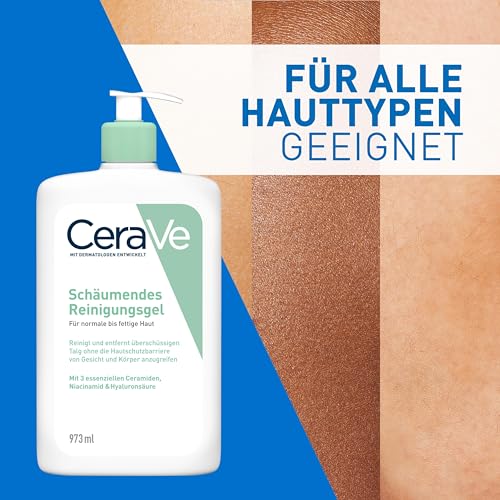 Cerave Feuchtigkeitsspendender Reinigungsschaum 1l