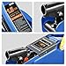 DNA Motoring 1.5 Ton Car Floor Jack Low Profile Hydraulic Trolley Service/Floor Jack, 1.5T / 3000 lbs Capacity, Lifting Range 5.3 Inch -12 Inch, with Storage Case, Blue, TOOLS-00327