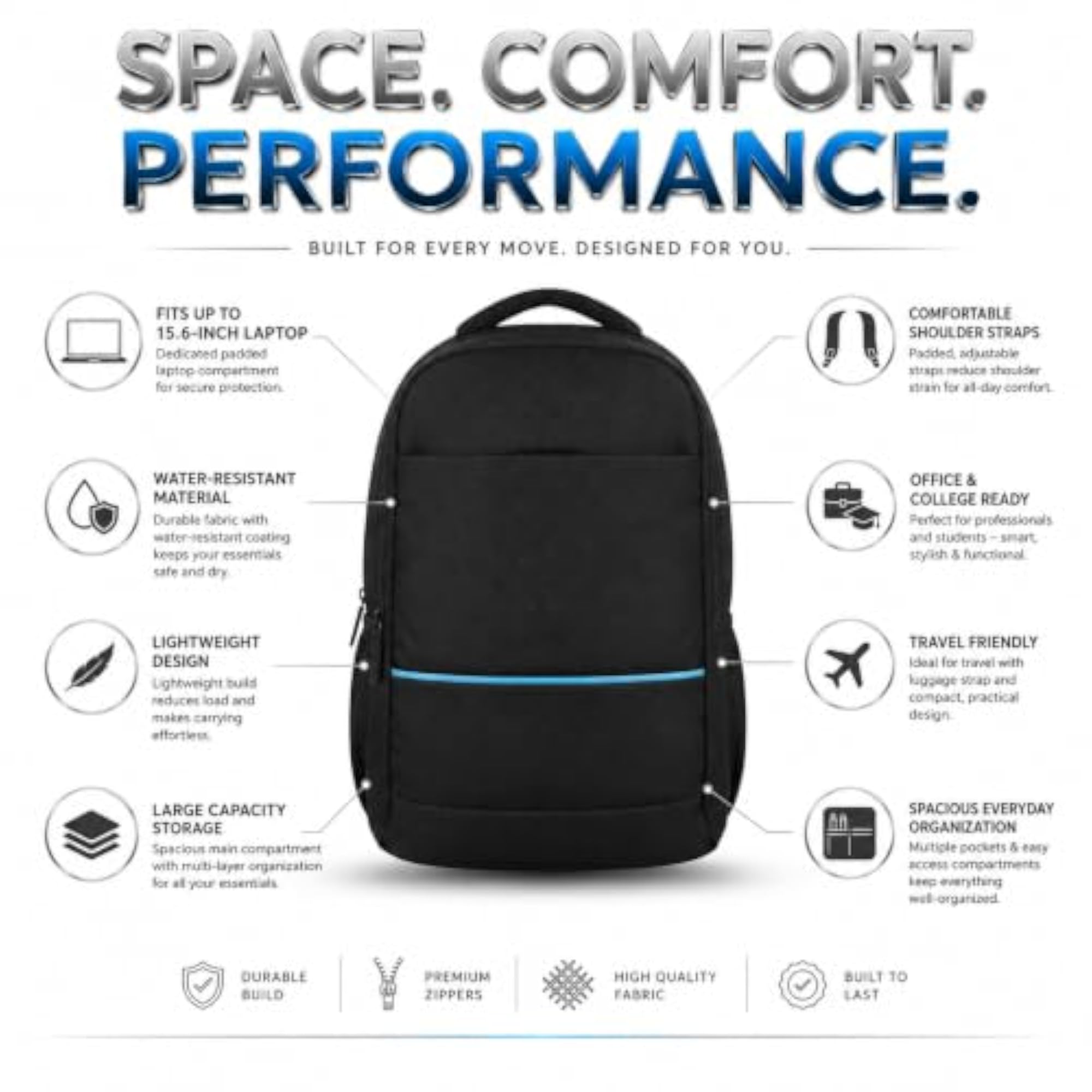 Waterproof Bag for Hiking, Lightweight Design