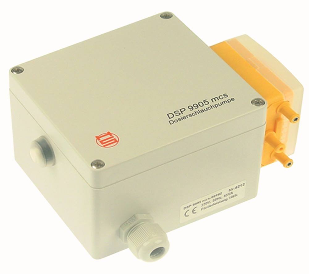 SAIER Compact R Dosiergerät Für Spülmaschine – 0,15–4,5 L/h, 100 % Einschaltdauer, IP65, Schlauch 5x8 Mm, Für Reiniger