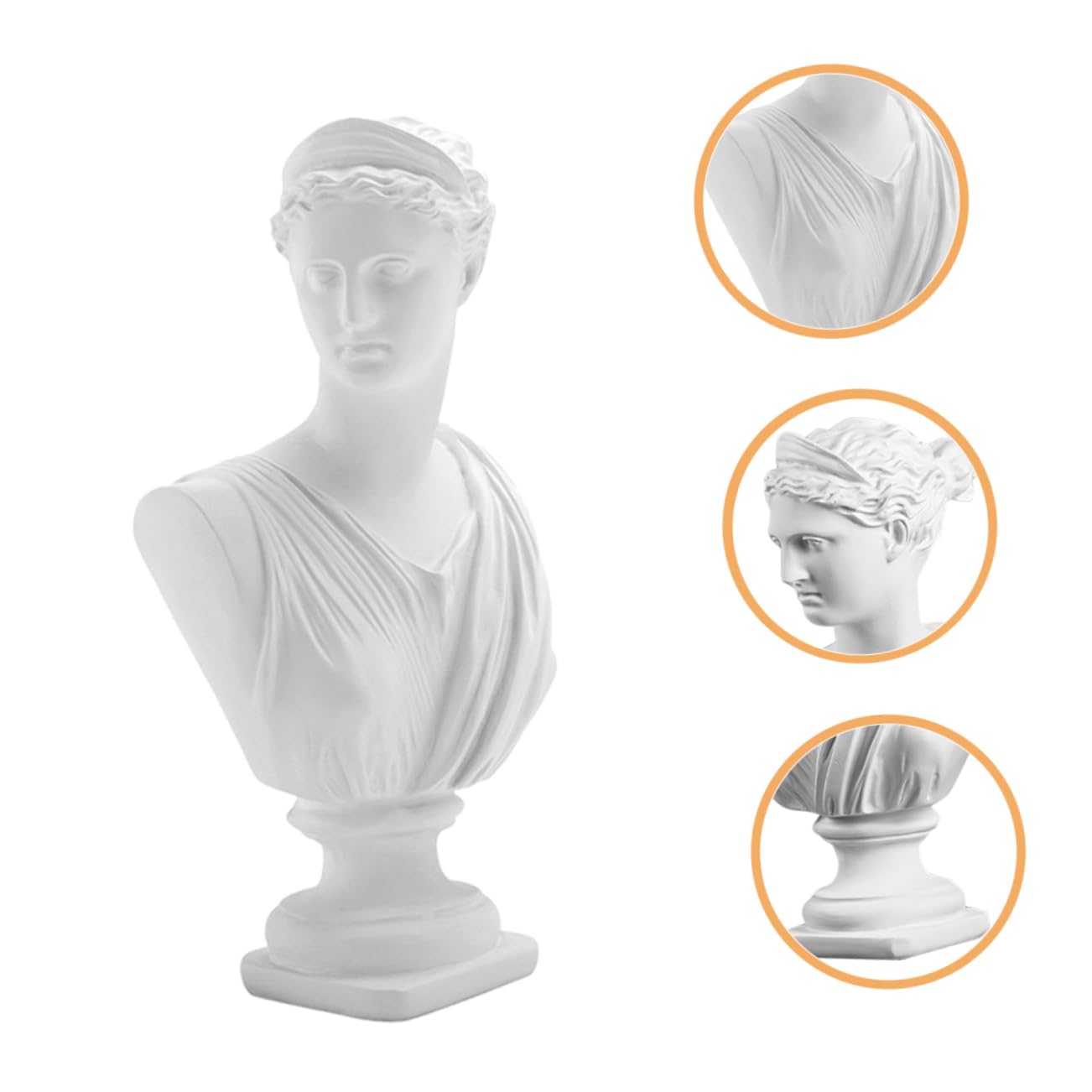 Busto Decoración Diosa De La Resina Figura Diosa Estatua Artesanía De Resina Exquisita Estatua Griega Ornamento Diosa De La Resina Escultura Resina Estatua Griega Diosa Decoración