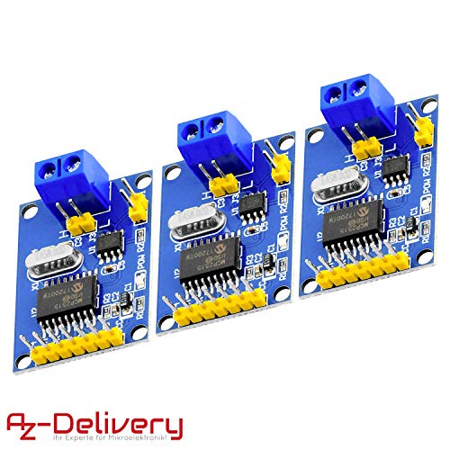 AZDelivery 3 x MCP2515 CAN Bus Shield kompatibel mit Arduino!