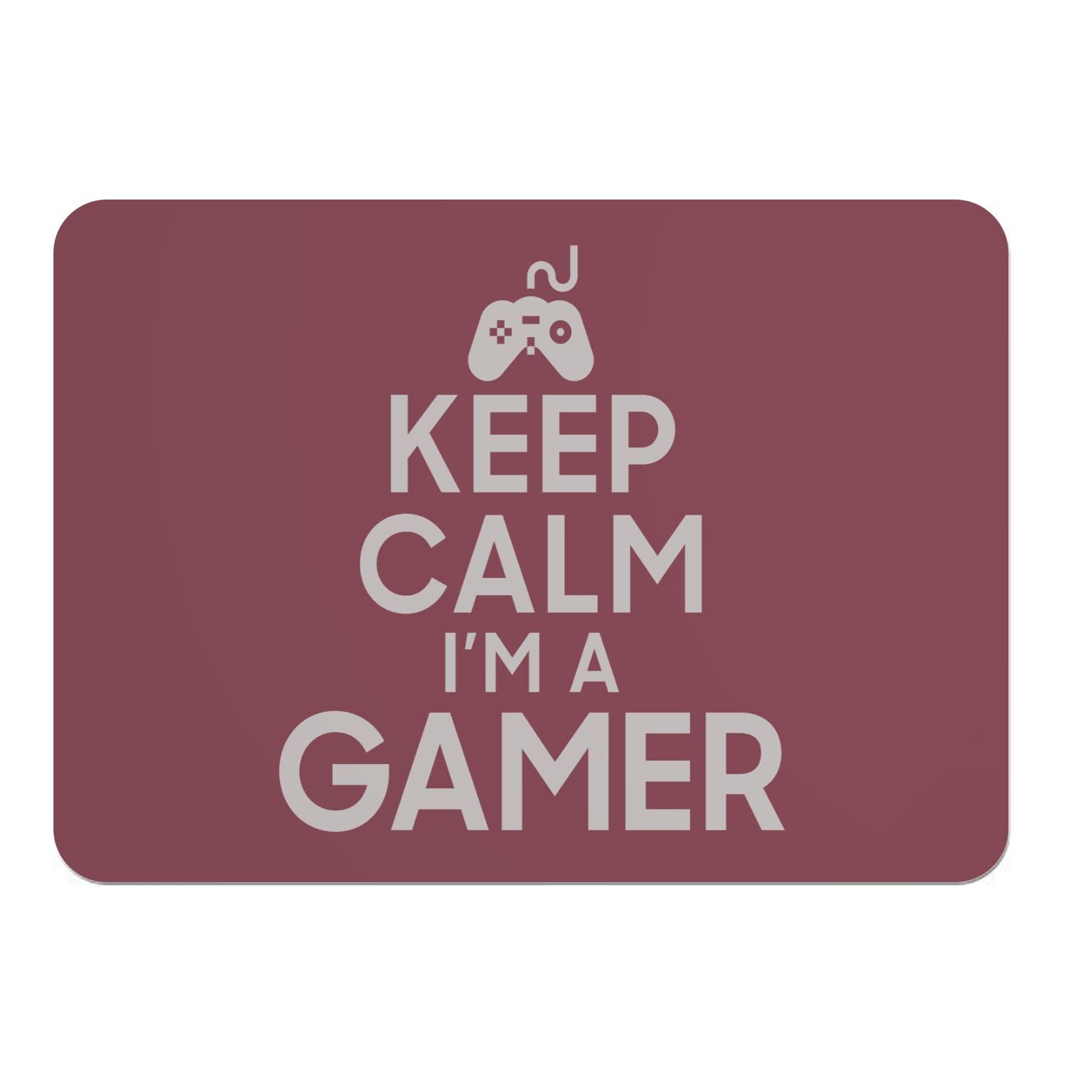 Set de table rouge en liège grand format lot de 4 napperons gamer