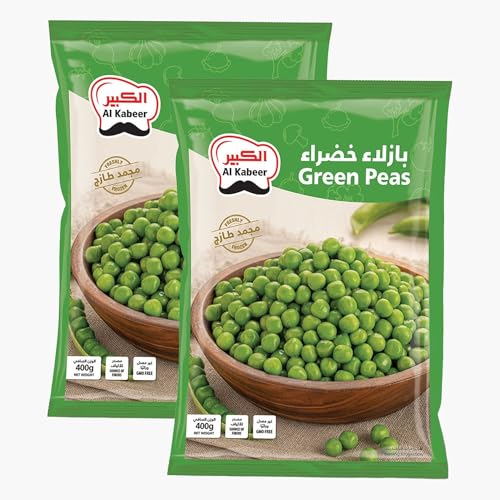 Al Kabeer Green Peas Value Pack 2 x 400 g