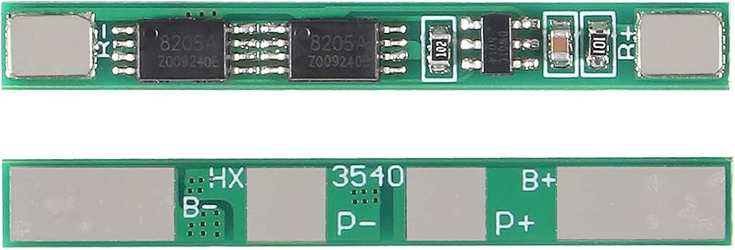 ACEIRMC 12pcs 1S 3.7V 4A 18650 Charger PCB BMS Protection Board for Li-ion Lithium Battery Cell