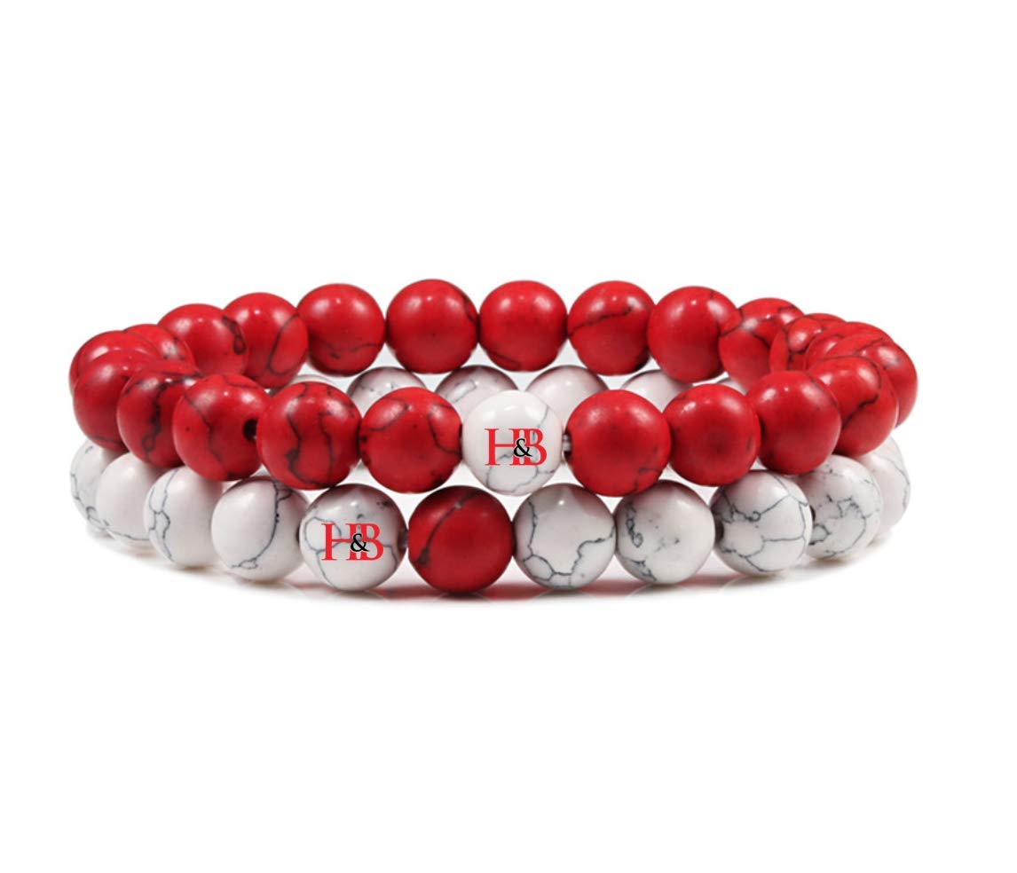 See full amazon price history chart for Hot And Bold Friendship-Couple Red Turquoise & Howlite Matching Trendy Combo/Set Layered Beads Bracelets. For Unisex Adult Hot And Bold Friendship-Couple Red Turquoise & Howlite Matching Trendy Combo/Set Layered Beads Bracelets. For Unisex Adult (B08L66LPSB) Amazon Price History, Amazon Price Tracker
