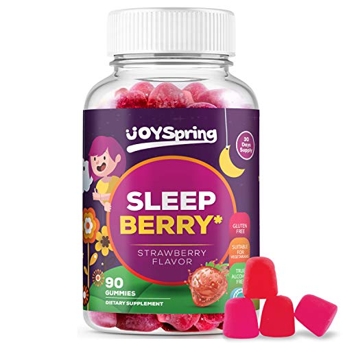 SleepBerry Melatonin Gummies for Kids - Natural Sleep Aid for Toddlers - Helps