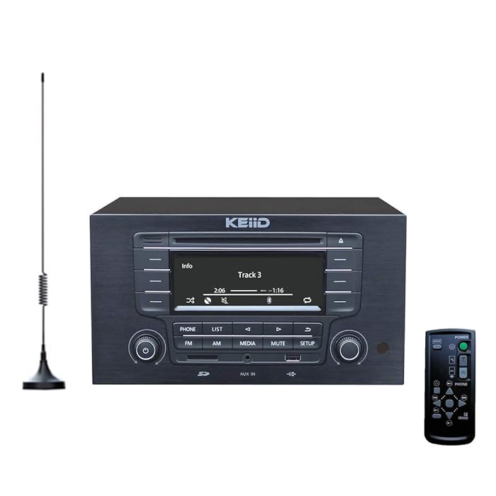 Buy KEiiD CD Player for Home with Speakers Vintage Style Retro Look