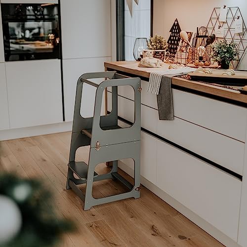 Sgabello da cucina pieghevole per bambini - torre