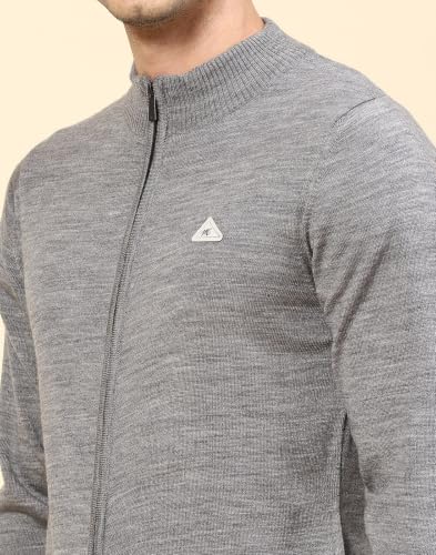 Image of Monte Carlo Men Regular Fit Full Sleeve Solid T Neck Winter Pullover (Pack of 1)