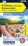 Freiburg im Breisgau Kaiserstuhl Nr. 25 Outdoorkarte Deutschland 1:35 000: Glottertal, Schauinsland, Free Download mit HKF Outdoor App (Kümmerly+Frey Outdoorkarten Deutschland)