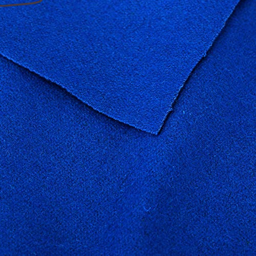 Feishibang Electric Blue Wool Billiard Cloth - Pool Table Felt For 6,7,8 Or 9 Foot (For Uk7 Table) #TOP1