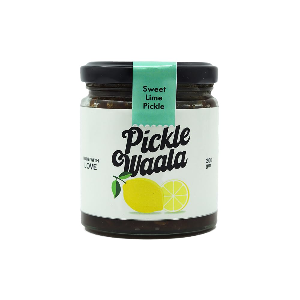 PickleWaala Organic Sweet Lemon Pickle | 200gram | Nimbu ka aachar | Prepared from tangy Sweet Limes | Traditional & Homemade Nimbu Achar (B0DC48HHDY) Amazon Price History, Amazon Price Tracker