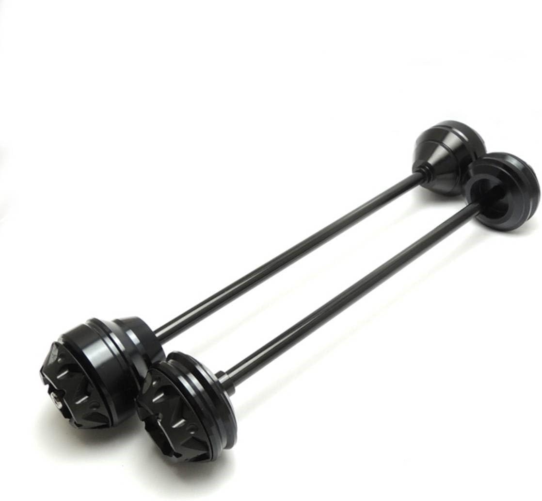 MZS Motorcycle Axle Sliders, Rear Front Wheel Fork Crash Slider Cap Crash Protector Compatible with FZ09 FJ09 2014-2017 / MT09 2018-2020 / Tracer 900 2019-2020 / XSR 900 2016-2020