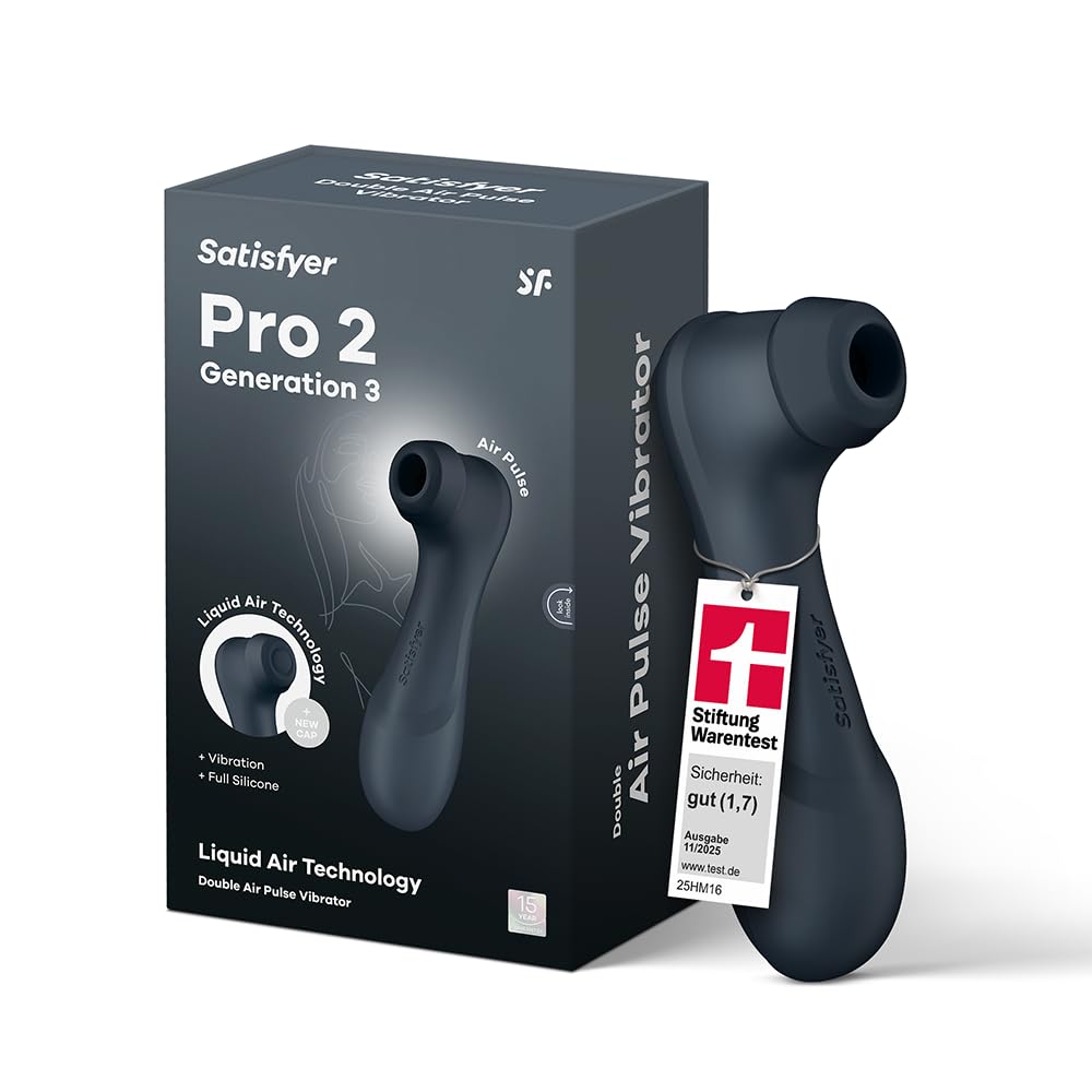 Satisfyer Pro 2 Generation 3 – Druckwellen- und Liquid-Air-Stimulation