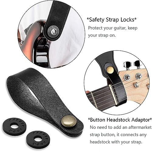 HUIOP Sangle en coton pour guitare Folk,électrique,en pur coton,avec ceinture à défilement,5 palettes et 2 boucles en caoutchouc,Sangle en coton pour guitare - Les Beatles, Paul McCartney, John Lennon, RIngo Starr, George Harrison HUIOP Sangle en coton pour guitare Folk,électrique,en pur coton,avec ceinture à défilement,5 palettes et 2 boucles en caoutchouc,Sangle en coton pour guitare – Image 4