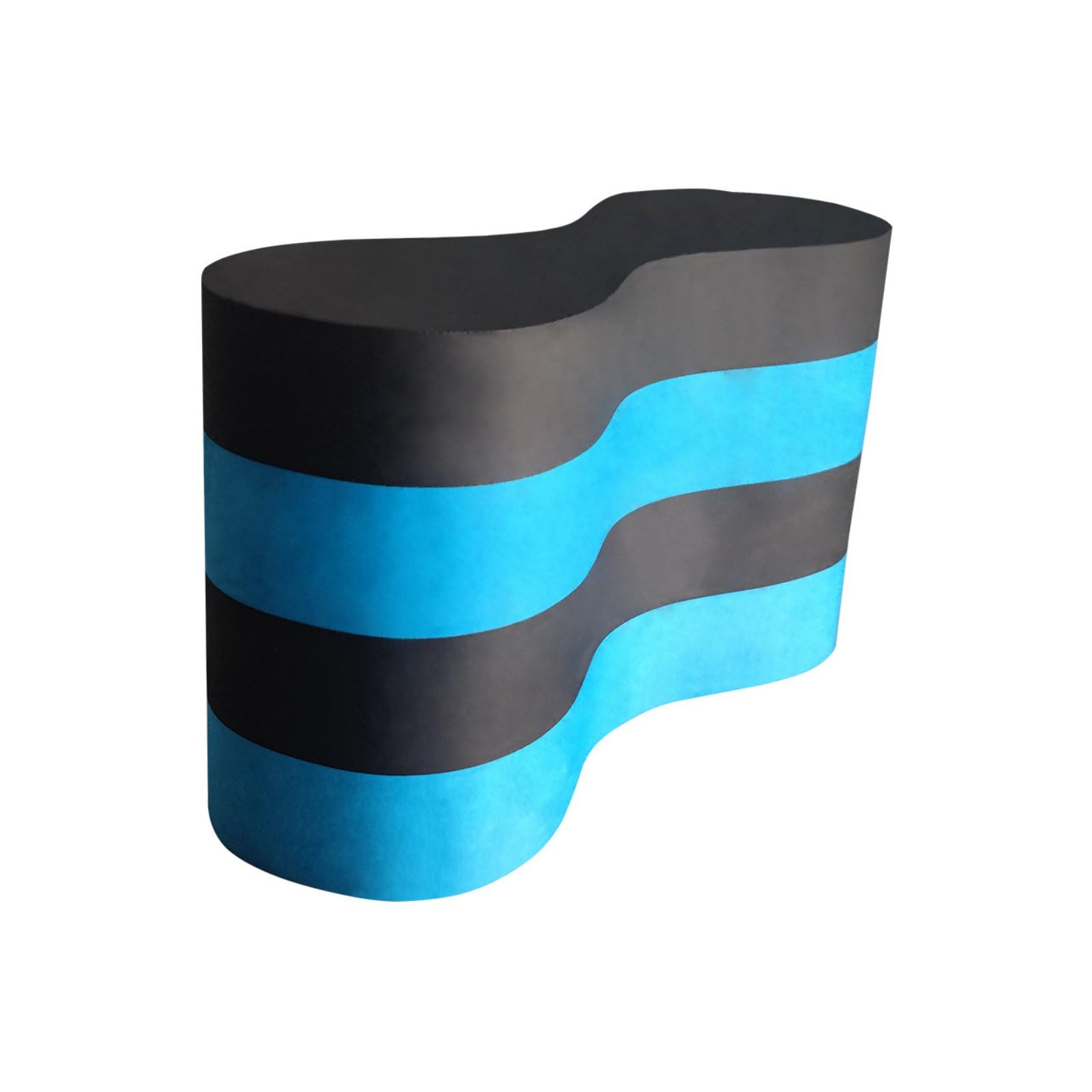 Swim Pull Buoy EVA Swim Posture Coach Buoyant Leg Buoyancy Aid Buoy for Swimmers, Beginners, Pool, Blue Black-image-45