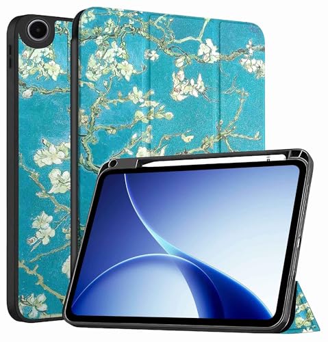Image of ProElite Cover for Oppo Pad 5 12.1 inch Case, Soft Flexible Flip Case Cover for Oppo Pad 5 12.1 inch Case with Pen Holder [Auto Sleep Wake Feature] [Recoil Series] - Flowers