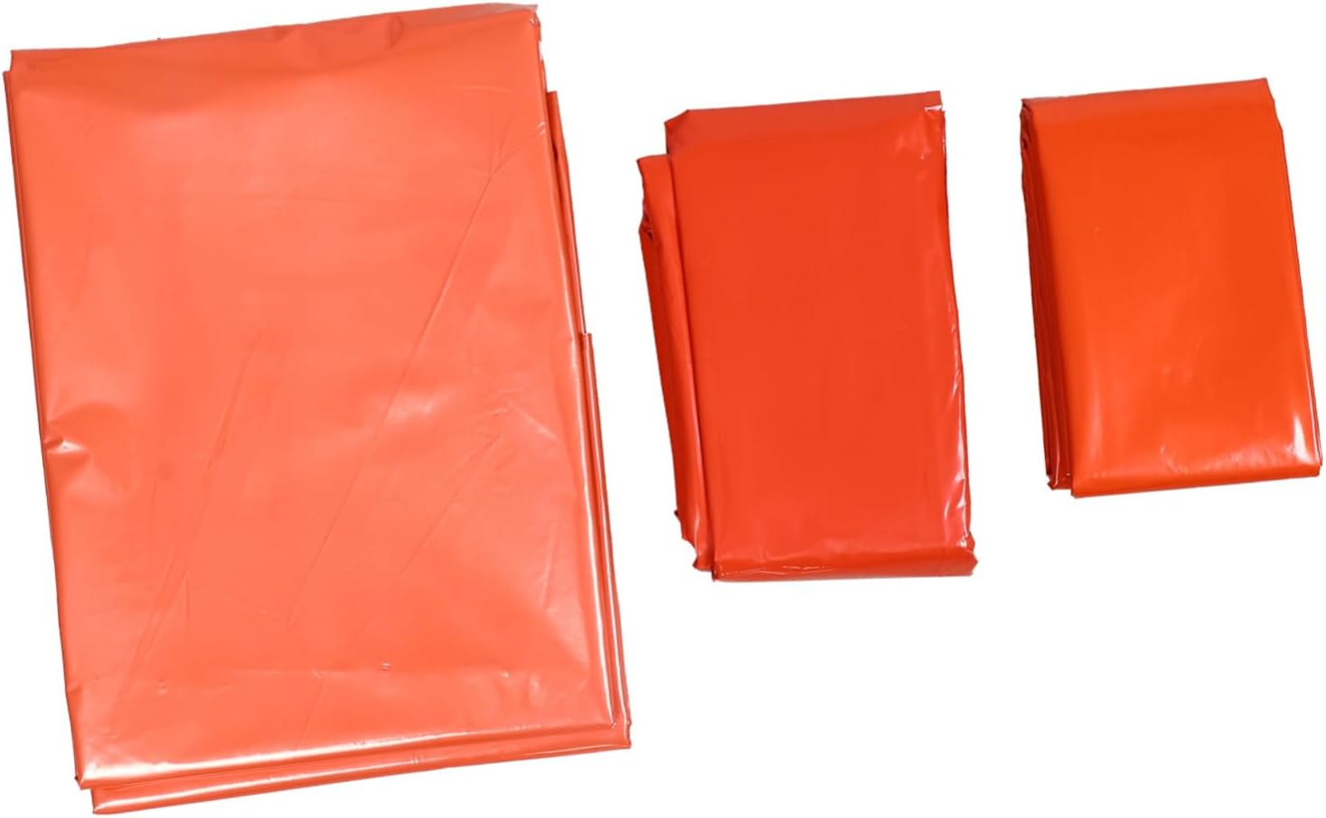 WOONEKY Survival Sleeping Bag Insulated Tent Compact Raincoat Pe Thermal Blanket First Aid Kit
