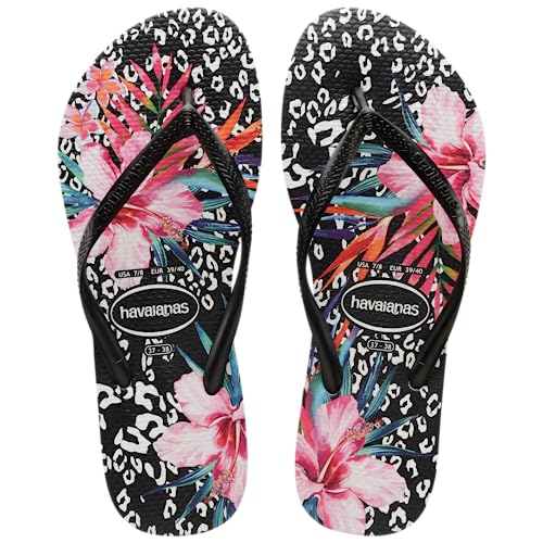 Havaianas Women's Slim Animal Floral Flip Flop Sandal