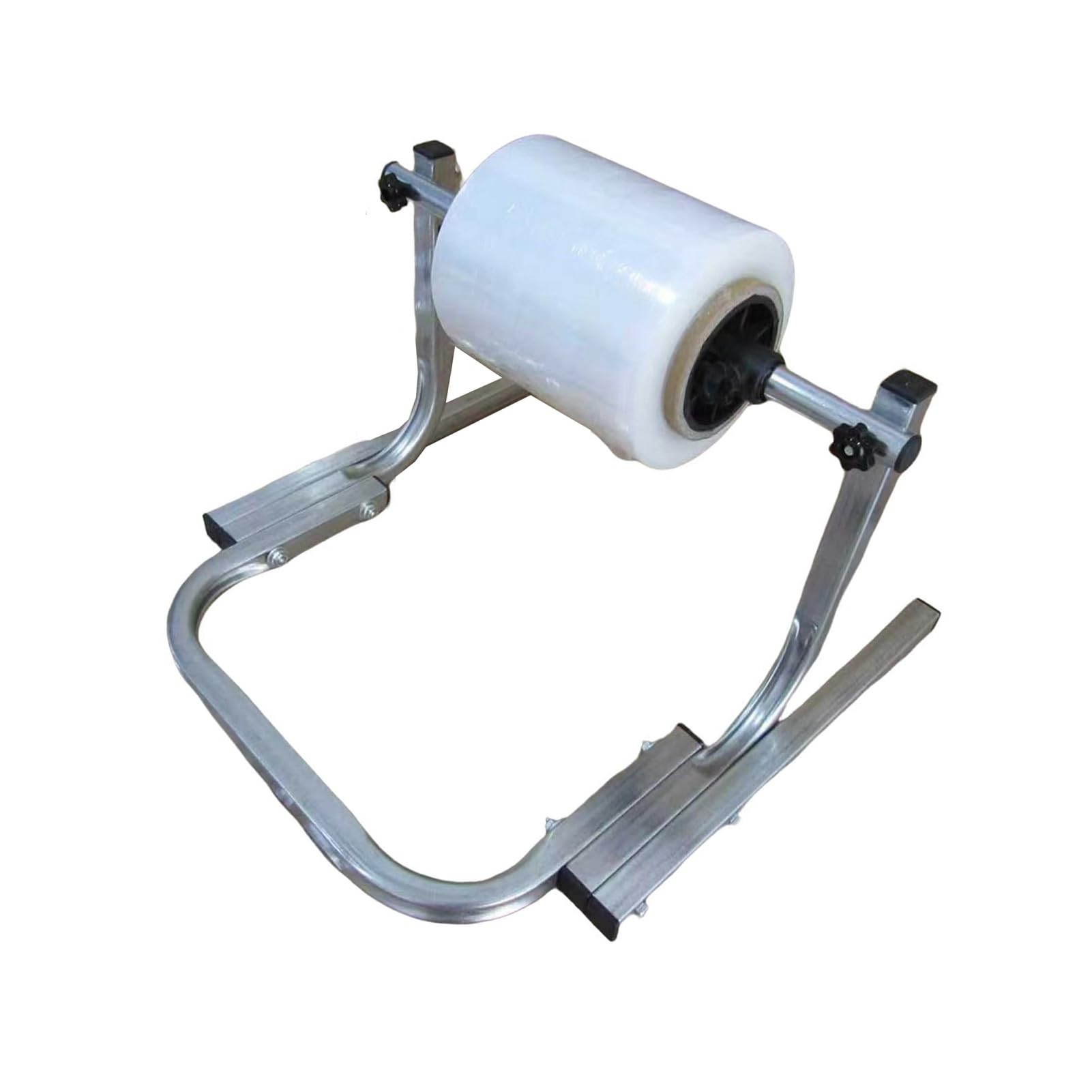 Dispenser For Rotoli Di Pluriball, Pellicola Estensibile For L'imballaggio | Salvaspazio con facile sostituzione, capacità di carico di 30 kg for spostamento e spedizione(25x90cm)