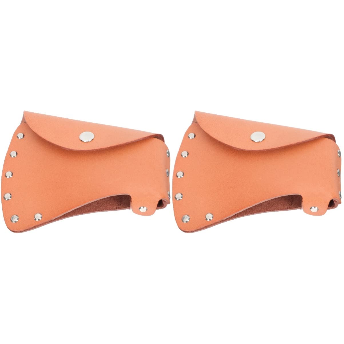 Axes 2 pcs Adjustable Leather Hand Axe Head Cover Hatchet Leather Case Protectives Hatchet , Leather Hatchet Camping Hatchet