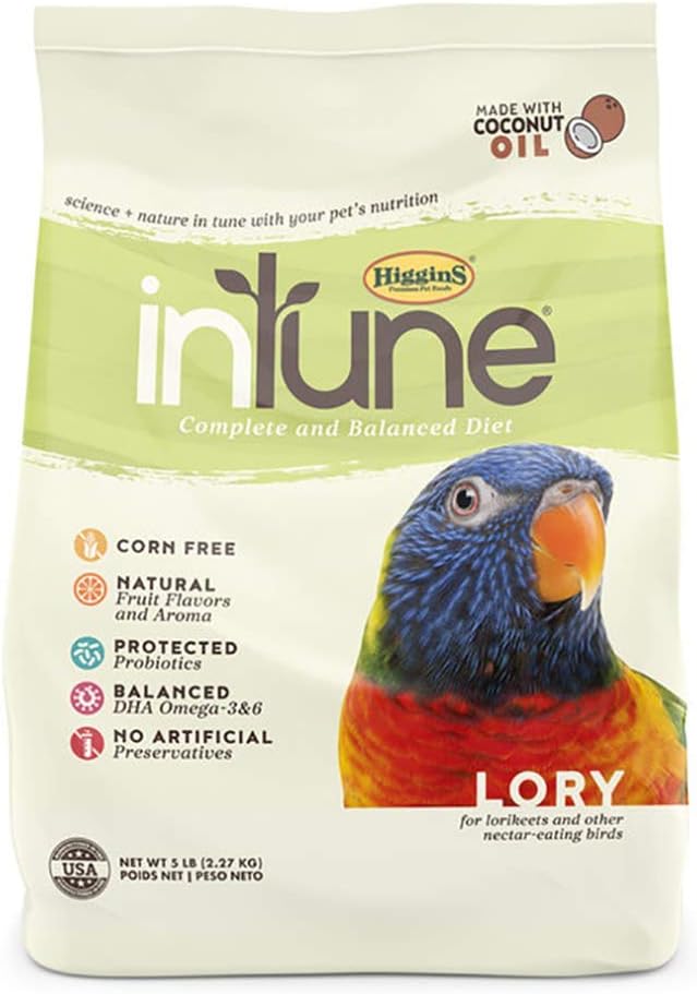 Higgins inTune Lory Food 5 lb