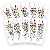 Generico Kit de 10 unidades – Lápices plantables (chia (que atrae a las mariposas) 10 piezas)