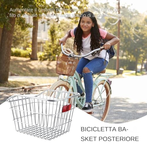 Panier arrière pour vélo robuste pour ne plus mouiller ses affaires en roulant - 3