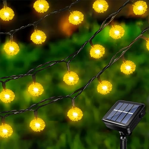Acxilexy Luci Solari Da Esterno Natale, 12 m 100 LEDs...