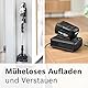 Bosch Akku-Staubsauger Unlimited 7 BSS715CARP, kabellos, Knickrohr, Hygiene-Filter, 10 Jahre Motorgarantie, 5.0 Ah Akku, Schnellladegerät, XXL-Polsterdüse, Turbostufe, Made in Germany, weiß