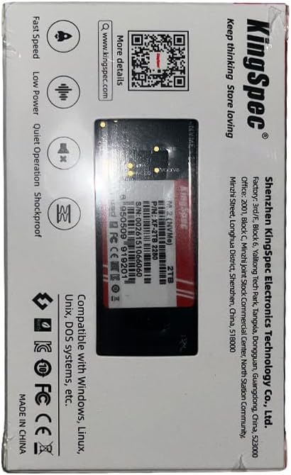 KingSpec SSD M.2 2TB NVMe 4.0 Testado por 7 dias para gamers
