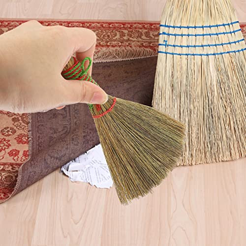 SHERCHPRY Lot De 2 Mini Balais De Bureau Balai À Main pour Dépoussiérage Brosse De Nettoyage pour Maison Voiture Étagères Et Stores Poignée Ergonomique 13.50 X 12.50 X 1.80 Cm – vue 4