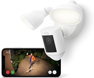 Certified Refurbished Ring Floodlight Cam Wired Pro by Amazon | Outdoor Security Camera with HDR Video, 3D Motion Detectio…