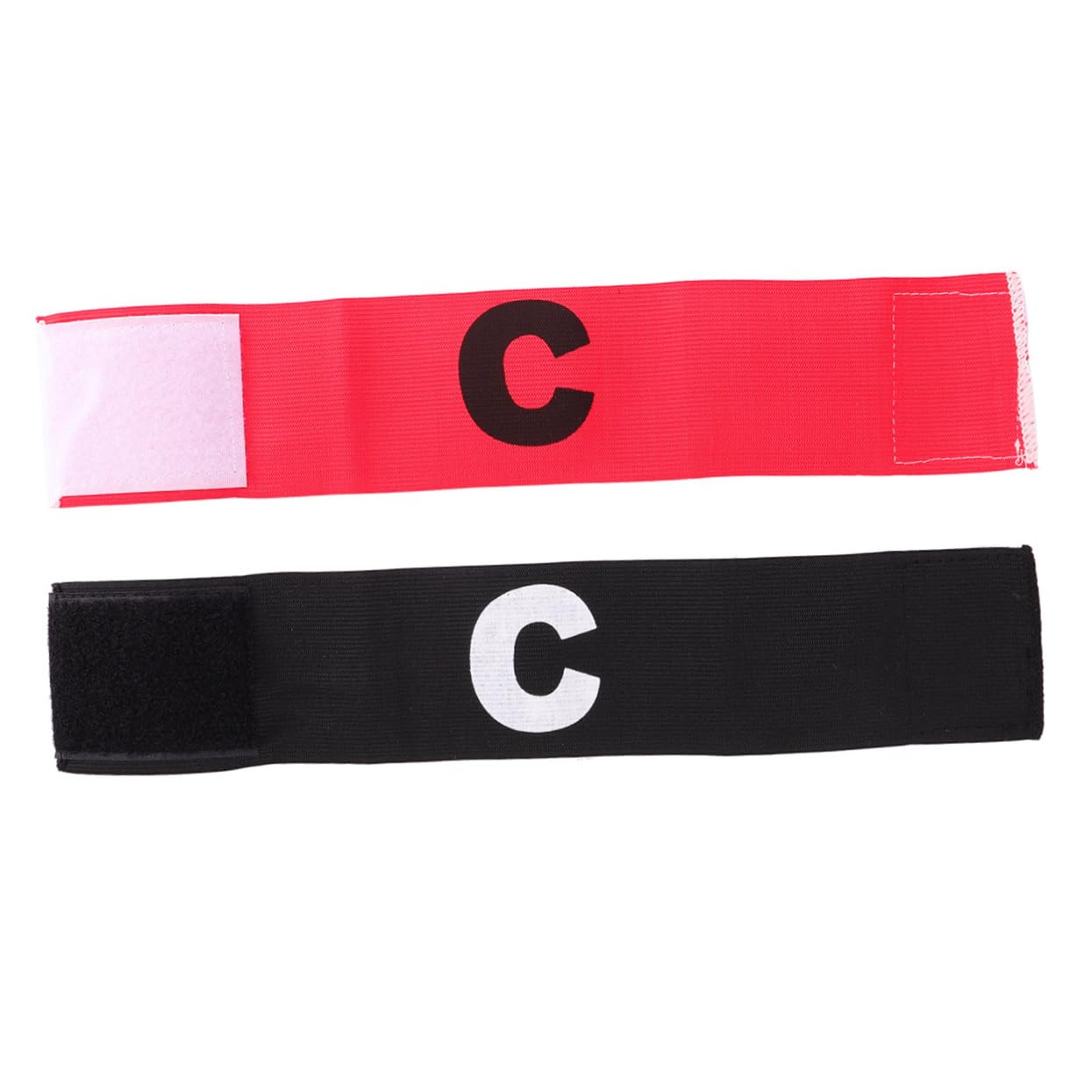 Sosoport Bande Di Capitani Di Calcio Gruppo Musicale Calcio Da Braccio Fascia Da Accessori Colorato Bracciali Da Fascia Da Di Black