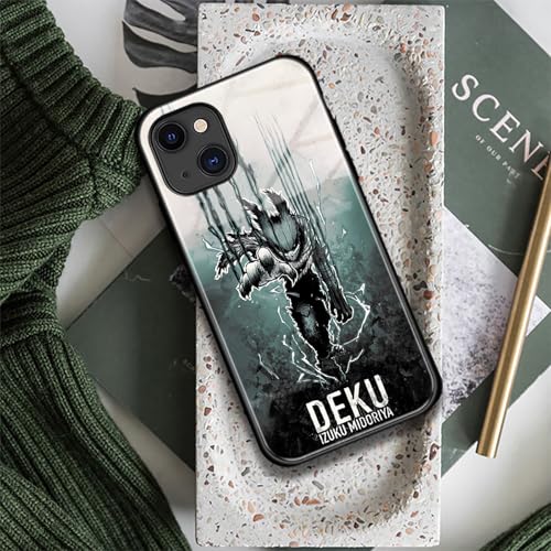 Coque iPhone 16 Pro manga en verre brillant antichoc unique