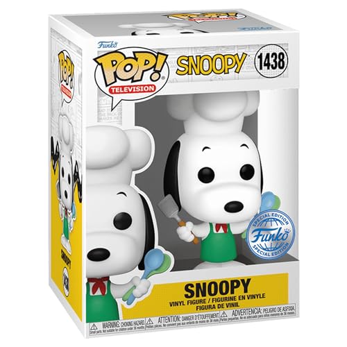 Funko Specialist Pop! TV : Peanuts – Snoopy (Exc) – Figurine à Collectionner en Vinyle – Idée Cadeau – Produit Officiel – Jouets pour Enfants et...