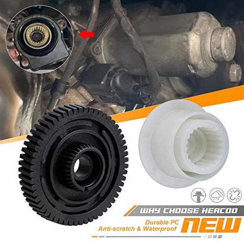 image for HERCOO Transfer Case Motor Gear Carbon Fiber Actuator Reinforced Nylon