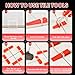Eikovia Tile Leveling System 1/8, Tile Tools with Tile Plier,500-Piece Tile Spacers Clips and 100-Piece Reusable Wedges,Tile Leveling Tools Set for Stone Installation (1/8 Inch Tile Spacers)