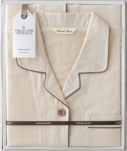 Amazon Co Jp ナチュラルアイランド 2重ガーゼパジャマ レディース Nni 服 ファッション小物