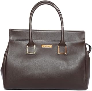 Fati Coffee Italian Leather Handbag, Handbags for women, Satchel Tote Shoulder Bag, tote bag, leather purses and handbags