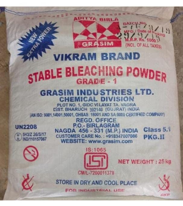 Bleaching Powder for Cleaning Bathroom, Water Tank, Floor, Toilet and