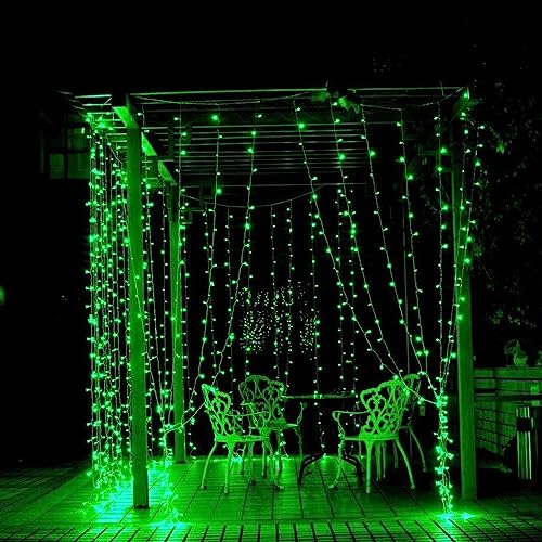 Image of One94Store 36 Ft Green LED Pixel String Lights | 360 Decorative Serial Lights with Flexible Copper Wire for Diwali, Christmas, Wedding, Party & Home Decor | Fairy Lights | Pack of 10