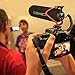 COMICA CVM-V30 LITE Video Microphone,Super-Cardioid Condenser On-Camera Shotgun Microphone for Canon Nikon Sony Panasonic DSLR Cameras,Mic for iPhone Android Smartphone with 3.5mm Jack(Red)