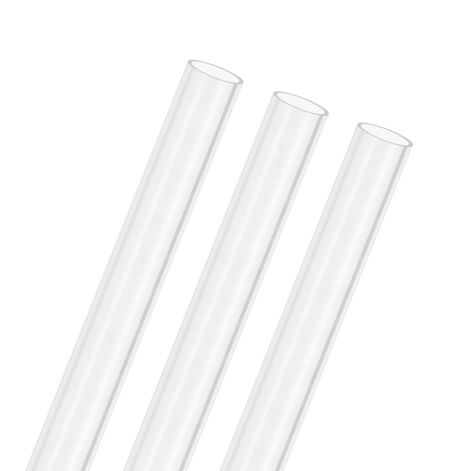 Tube polycarbonate rigide anti-impact transparent 13x15mm pour eau et éclairage