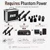 LyxPro SDPC2 Stereo Pair of Pencil Condenser Stick Microphones with Case– Interchangeable Omni, Cardioid & Super Cardioid Capsules Included #3