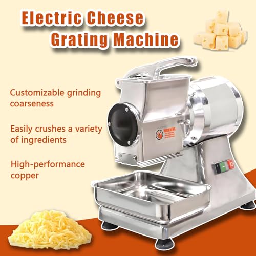 Rallador Eléctrico Comercial para Queso, 550W miniatura 2