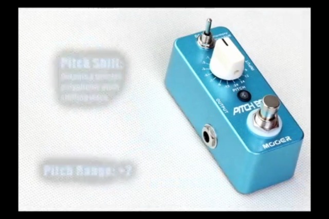 Watch Mooer Pitch Box Guitar Effects Pedal Harmony Pitch Shift