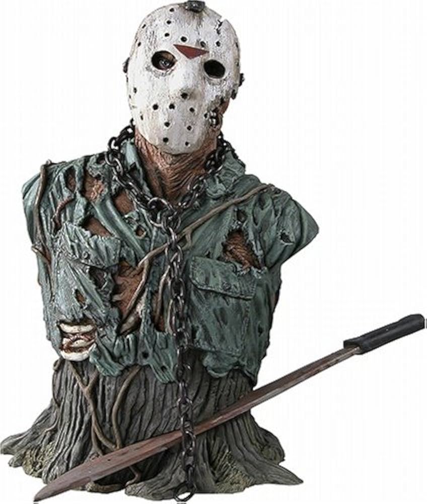 Amazon | 13日の金曜日 ジェイソン ミニバスト | フィギュア
